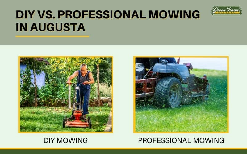 DIY vs. Professional Mowing in Augusta