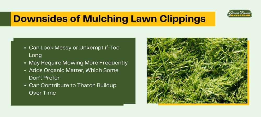 Downside of Mulching Lawn Clippings