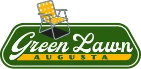 green lawn augusta lawn care landscaping logo
